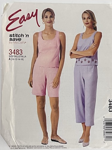 Mccall 3483 misses - misses, 10-16
