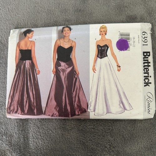 Butterick 6391 remini - butterick, corset