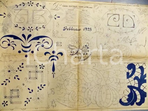 Febbraio 1925 ricamo - 1925,