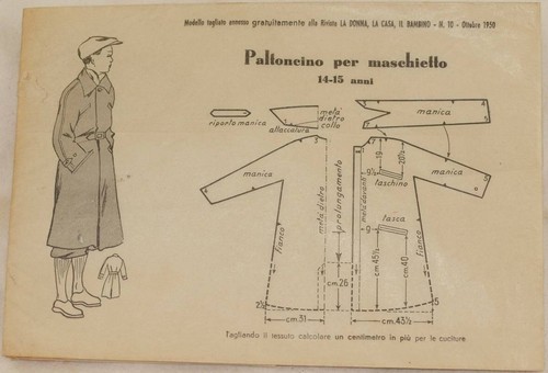Sewing model coat - sewing,