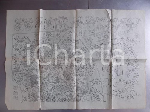 Aprile 1909 ricamo - il,