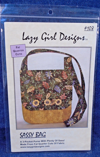 Sassy bag fat quarter - sassy, lazy