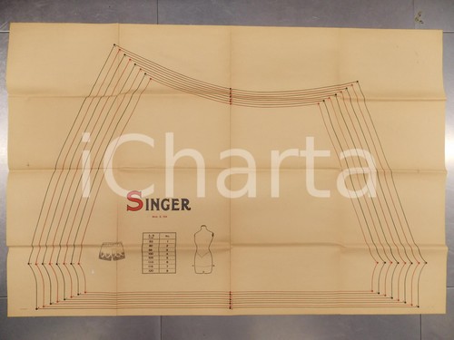 1960 singer pattern - ca, for