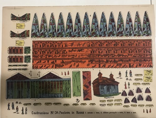 Vintage game building pattern - game,